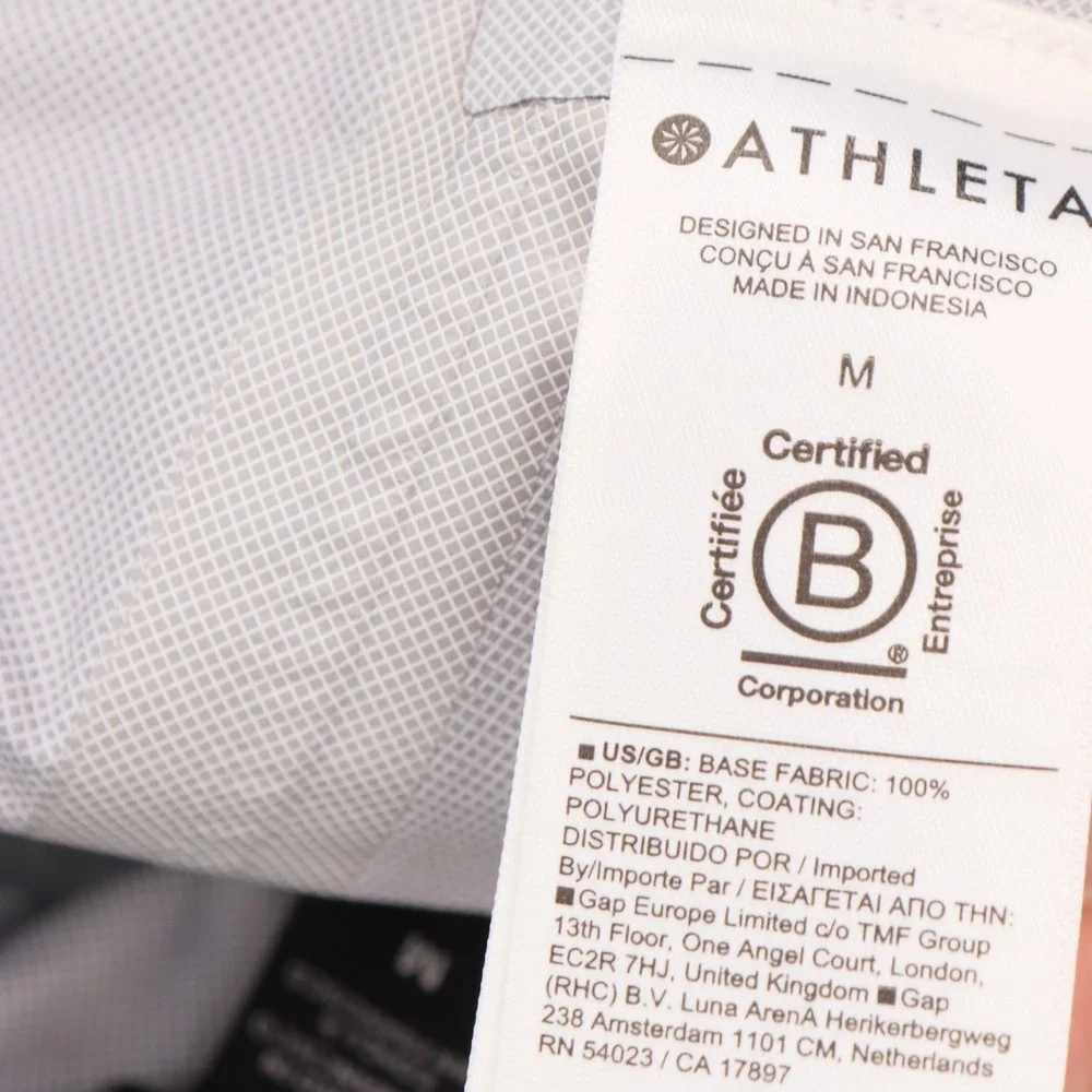 Athleta Rainout Traverse Pant Womens Size M Black Waterproof Wide Leg Sporty NWT - Picture 9 of 9